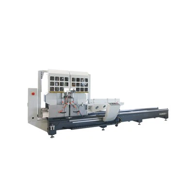 Двухголовочный станок для резки алюминиевого профиля